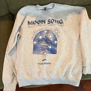 Phoebe Bridgers Gray Moon Song Sweatshirt